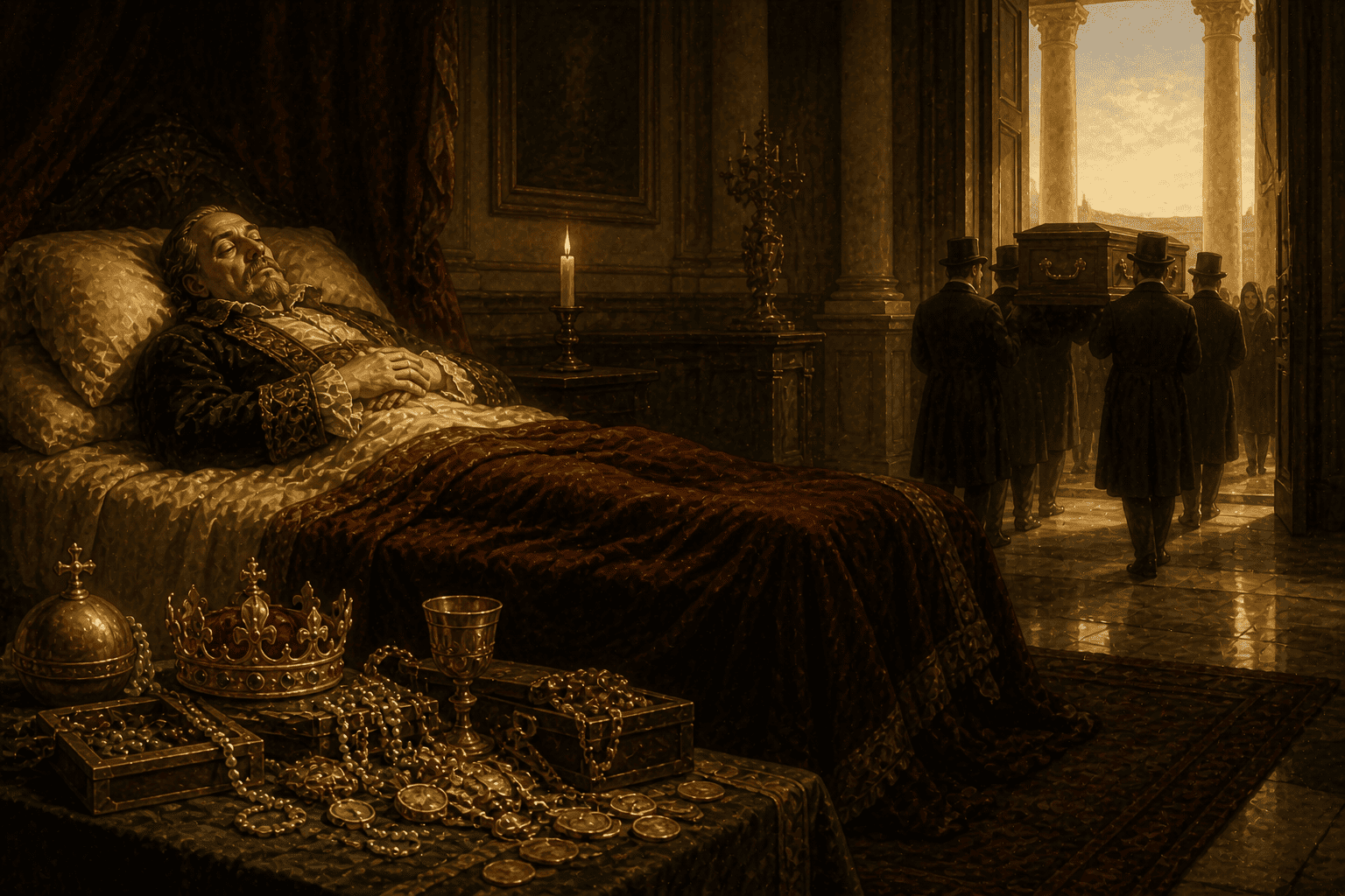 Segunda-feira (Quinta Semana depois da Páscoa) – A morte despoja-nos de tudo