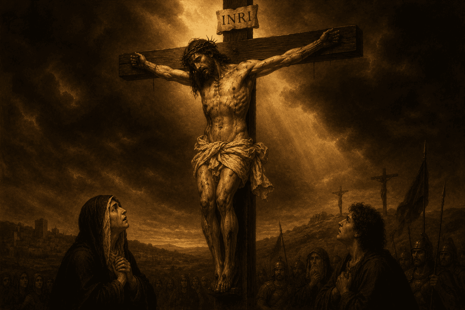 Sexta-Feira (Duodécima semana depois de Pentecostes) – Grandes penas de Jesus sobre a cruz