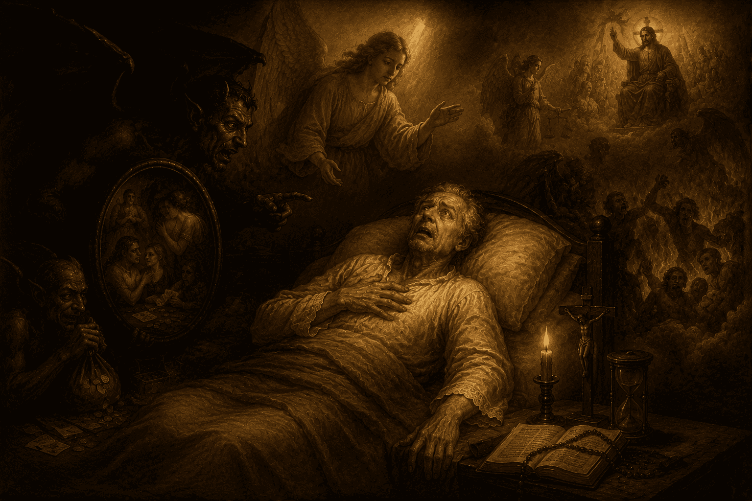 Terça-Feira (Décima Terceira Semana depois de Pentecostes) – Angústias da alma descuidada na hora da morte