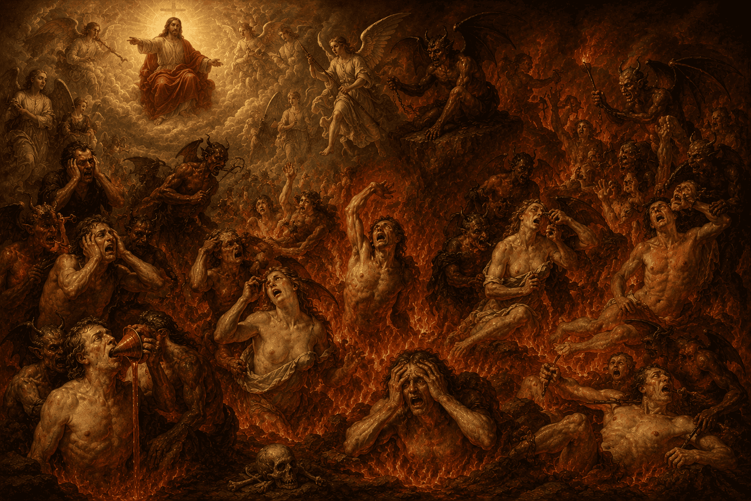 Terça-feira (Semana de Pentecostes) – A pena dos sentidos no inferno