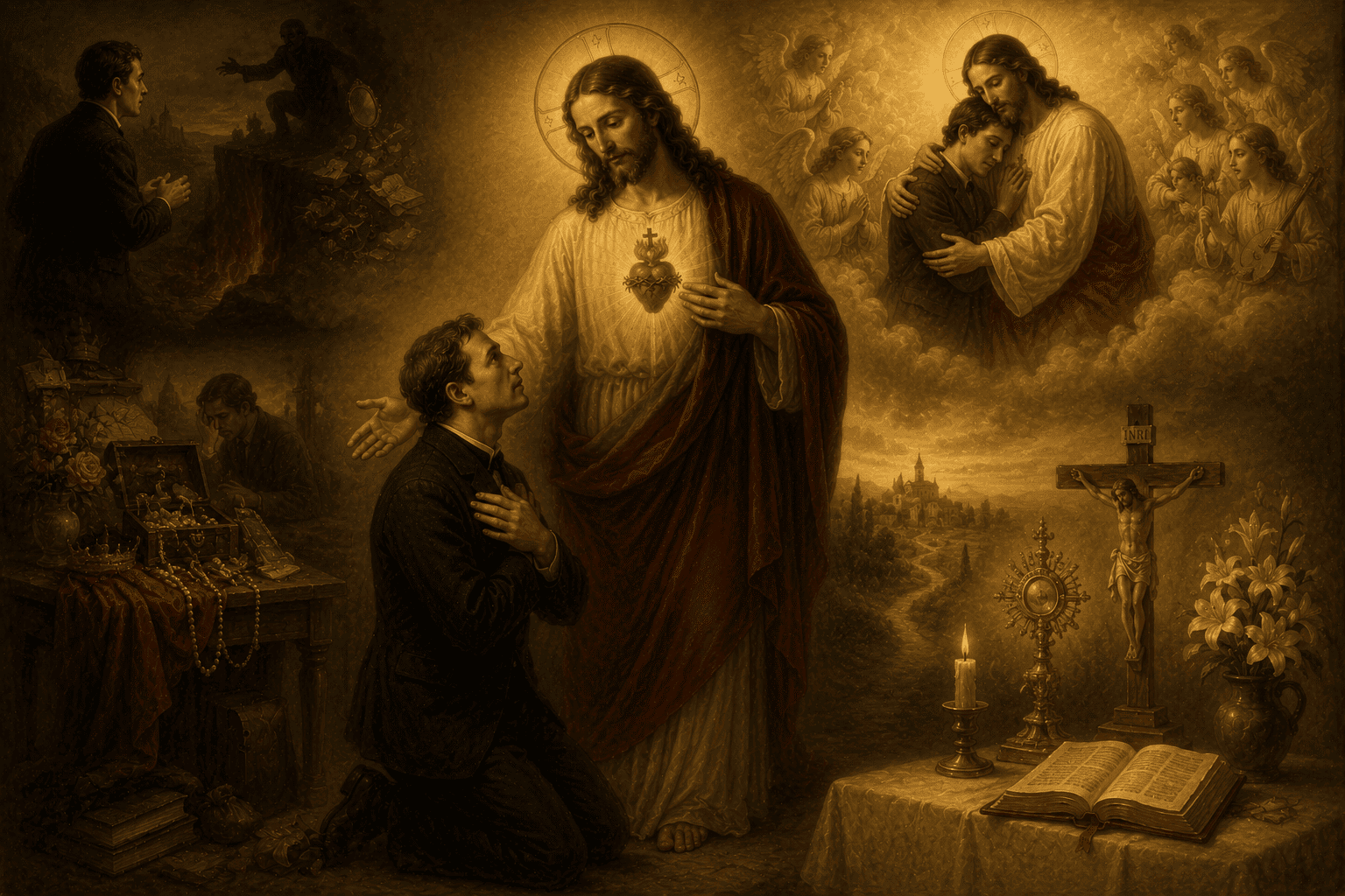 Quarta-Feira (Quarta semana depois de Pentecostes) – Para se santificar a alma deve dar-se toda e sem reserva a Deus