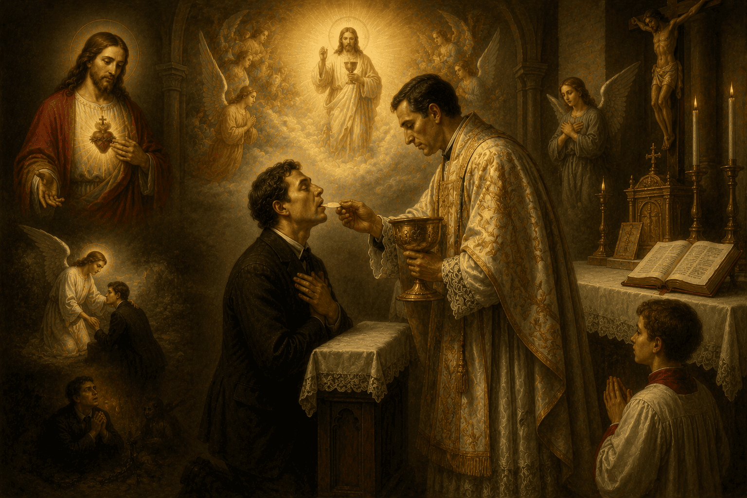 Quinta-Feira (Quarta semana depois de Pentecostes) – A santa comunhão nos faz perseverar na graça divina