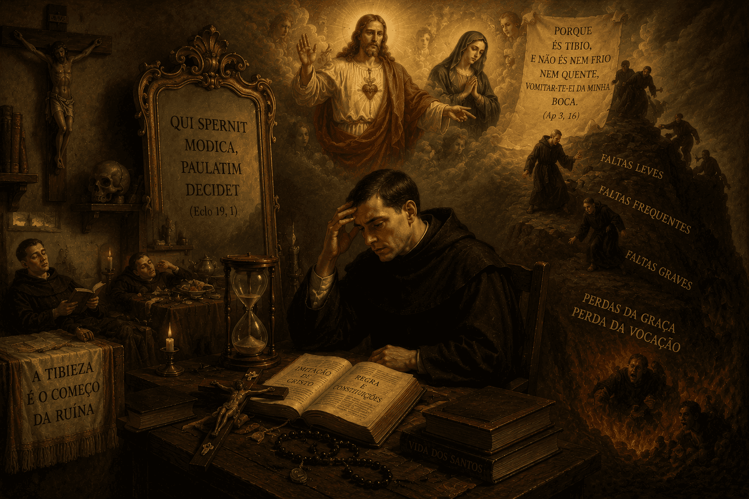 Quarta-feira (Quinta semana depois de Pentecostes) – Dano que causa aos religiosos a tibieza