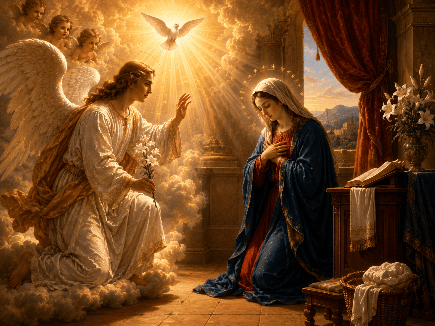 Sábado (Quinta semana depois de Pentecostes) – Da Saudação Angélica