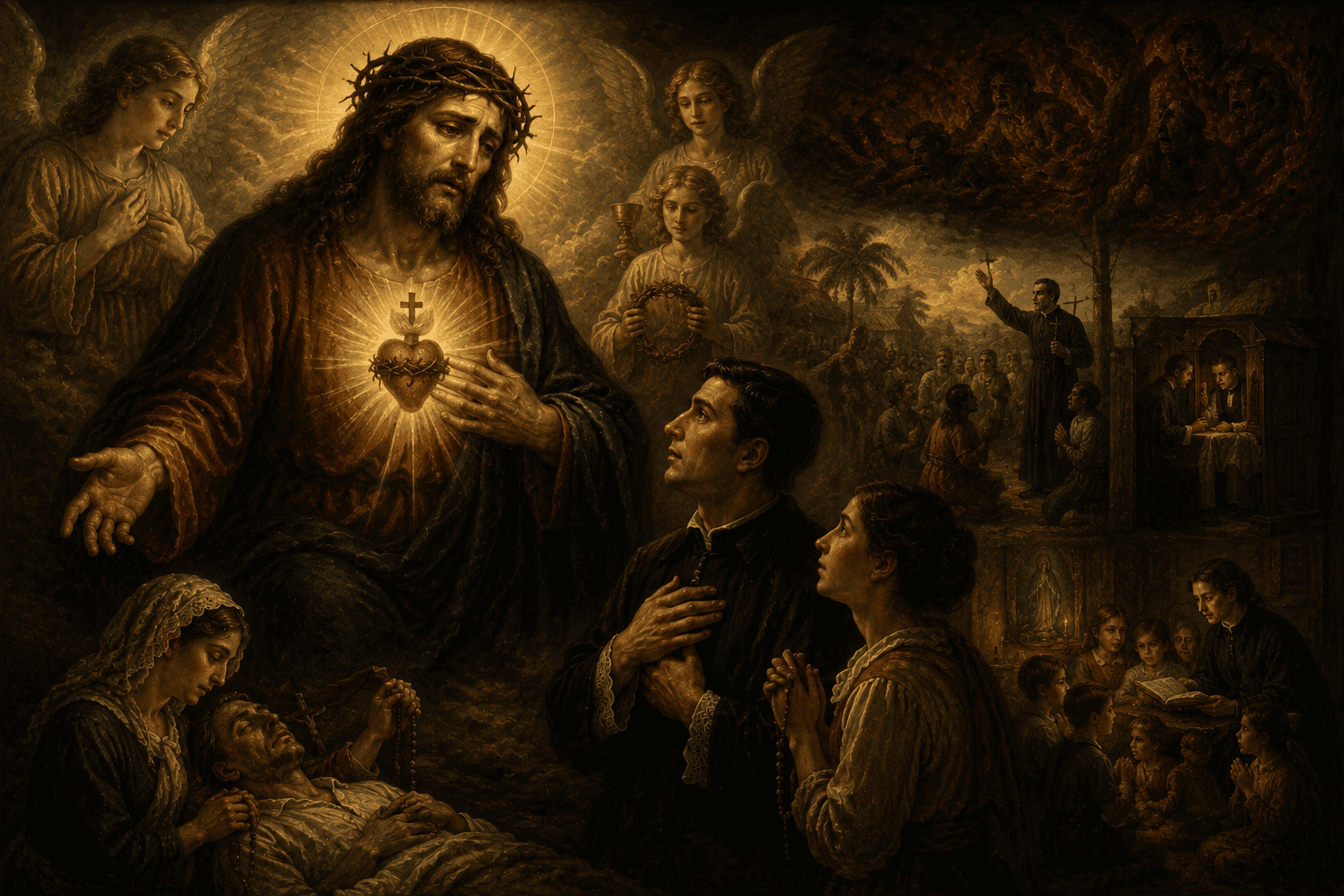 Sexta-Feira (Décima Quarta Semana depois de Pentecostes) –  Coração de Jesus, consolado pelo zelo das almas