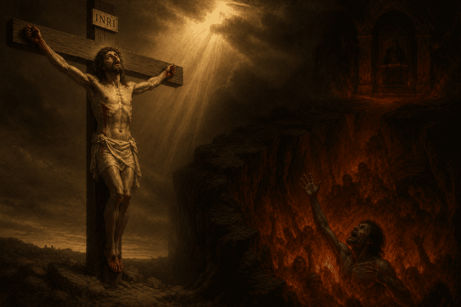 Sexta-Feira (Décima semana depois de Pentecostes) – O abandono de Jesus sobre a Cruz e a pena de dano no inferno