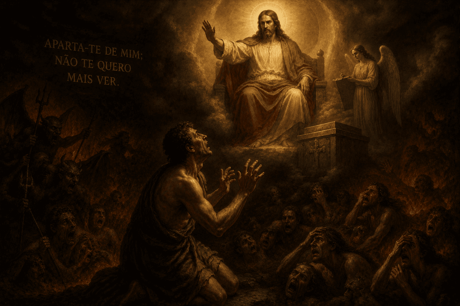 Quarta-feira (Undécima semana depois de Pentecostes) –  Pena de dano que os réprobos sofrem no inferno