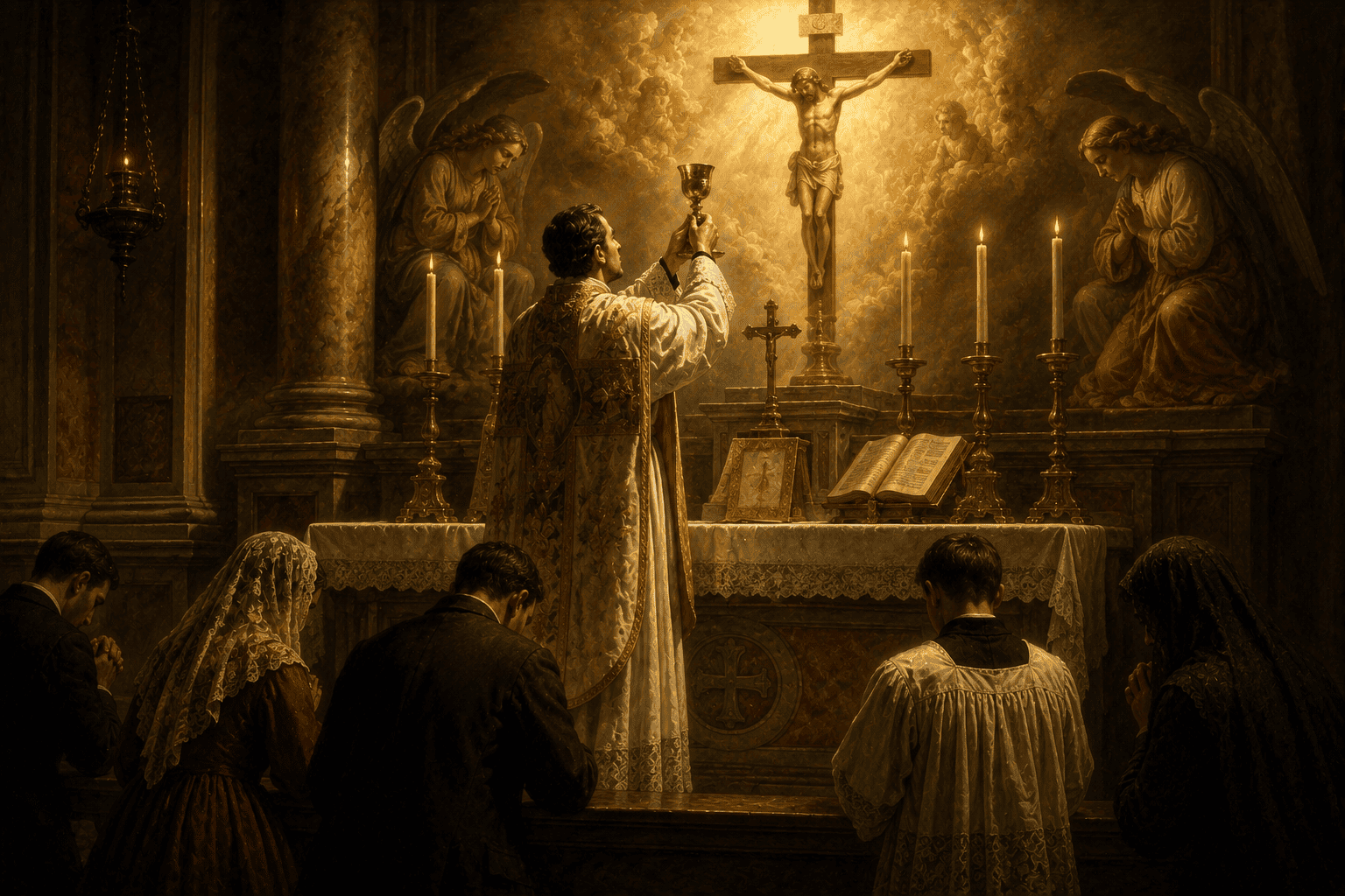 Quinta-feira (Undécima semana depois de Pentecostes) – A Missa é um sacrifício de agradecimento proporcionado à divina beneficência