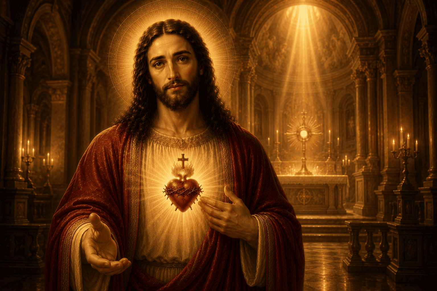 Novena do Sagrado Coração de Jesus: Terça-feira (Sétimo dia) – Liberalidade do Coração de Jesus