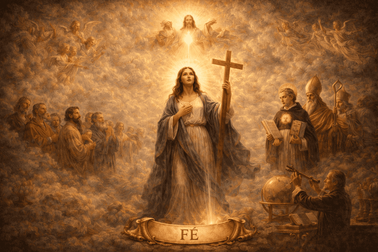 Fé: A Virtude Teologal que Transcende o Visível e Abraça a Verdade Divina