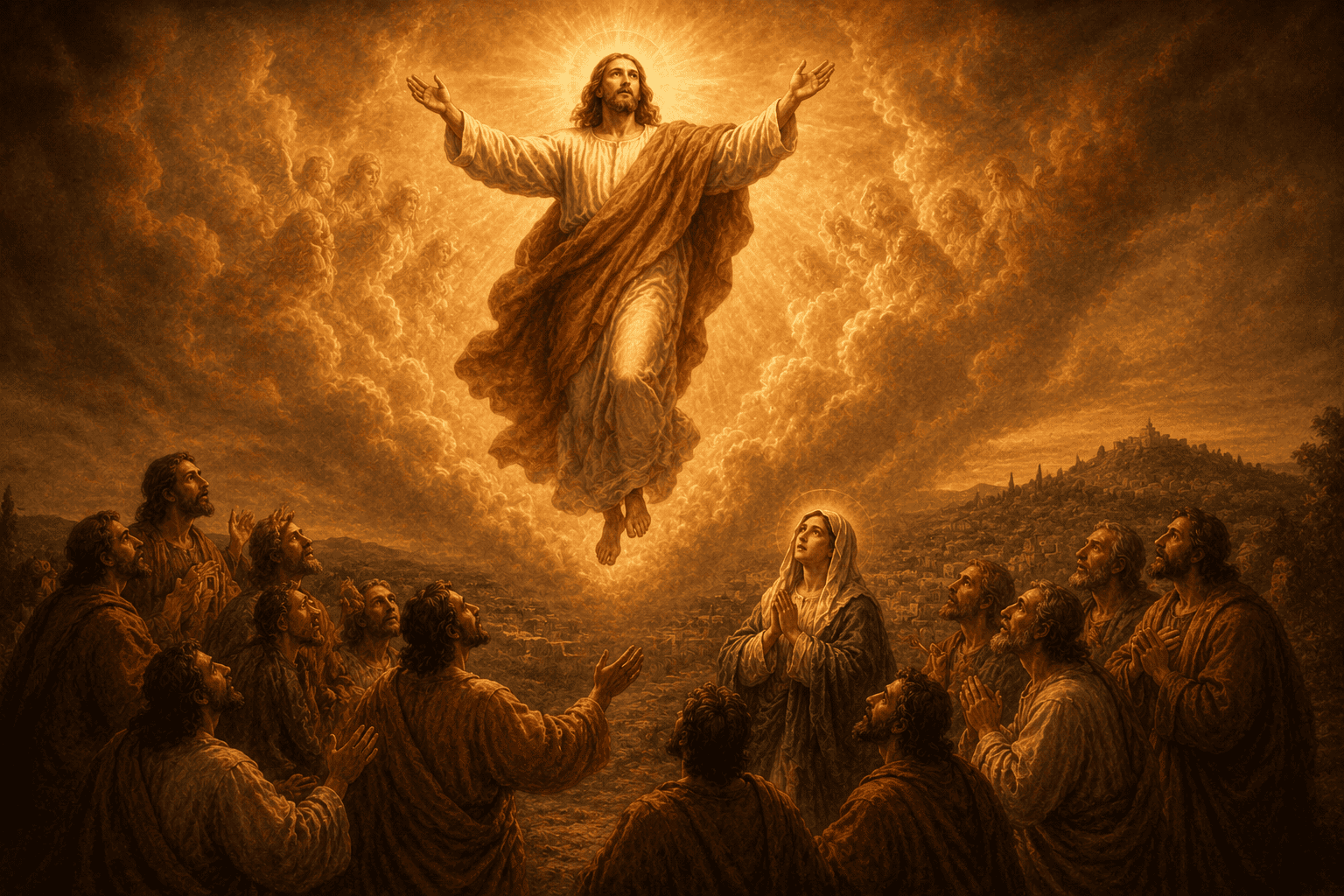 Quinta-feira(Sexta Semana depois da Páscoa) – Festa da Ascensão de Nosso Senhor Jesus Cristo