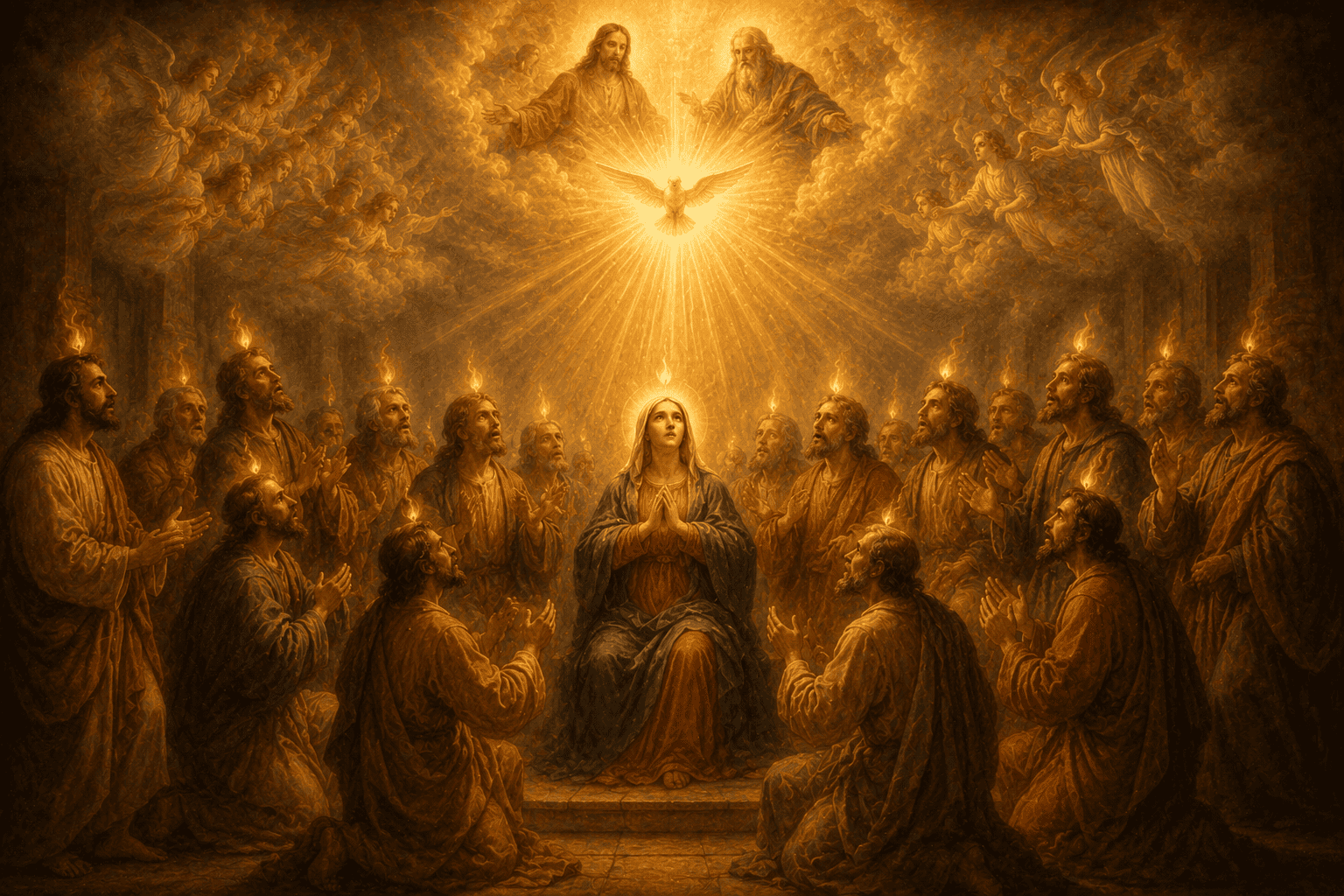 Domingo de Pentecostes – Amor de Deus para com os homens na missão do Espírito Santo