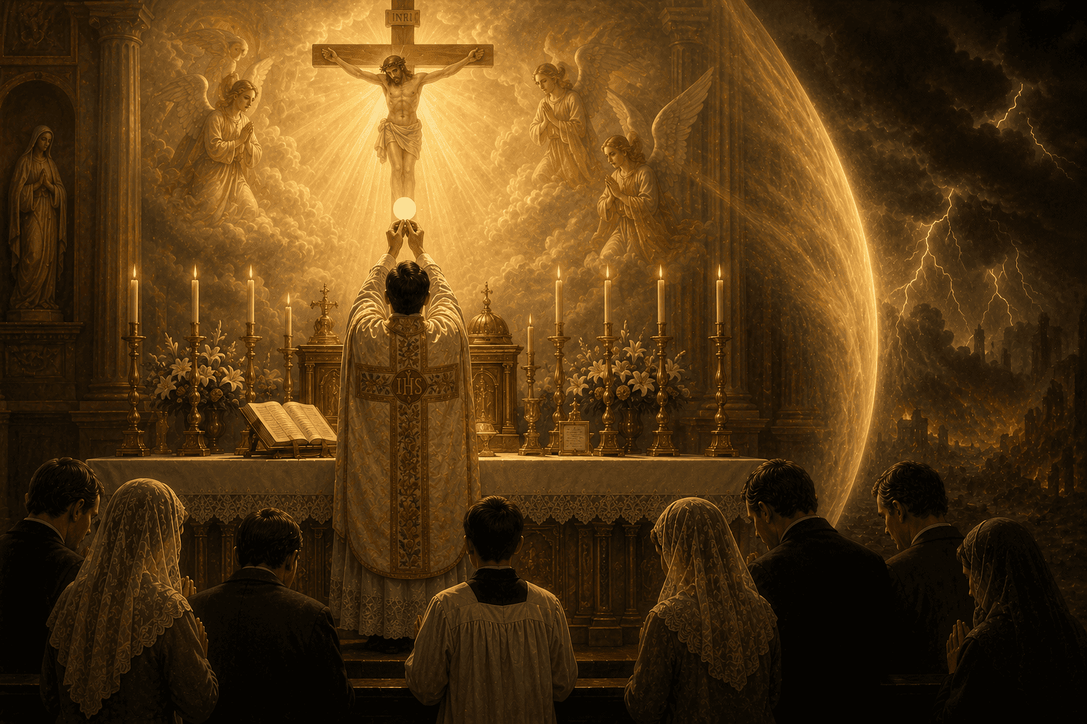 Quinta-feira (Quinta Semana depois da Páscoa) – A Santa Missa é um meio seguro para obter as misericórdias divinas
