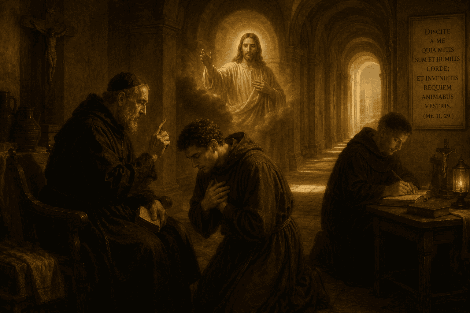 Segunda-Feira (Décima Terceira Semana depois de Pentecostes) – Necessidade da mansidão e da humildade para o religioso
